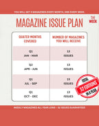 The Week Magazine Subscription – 1 Year (52 Issues, English)