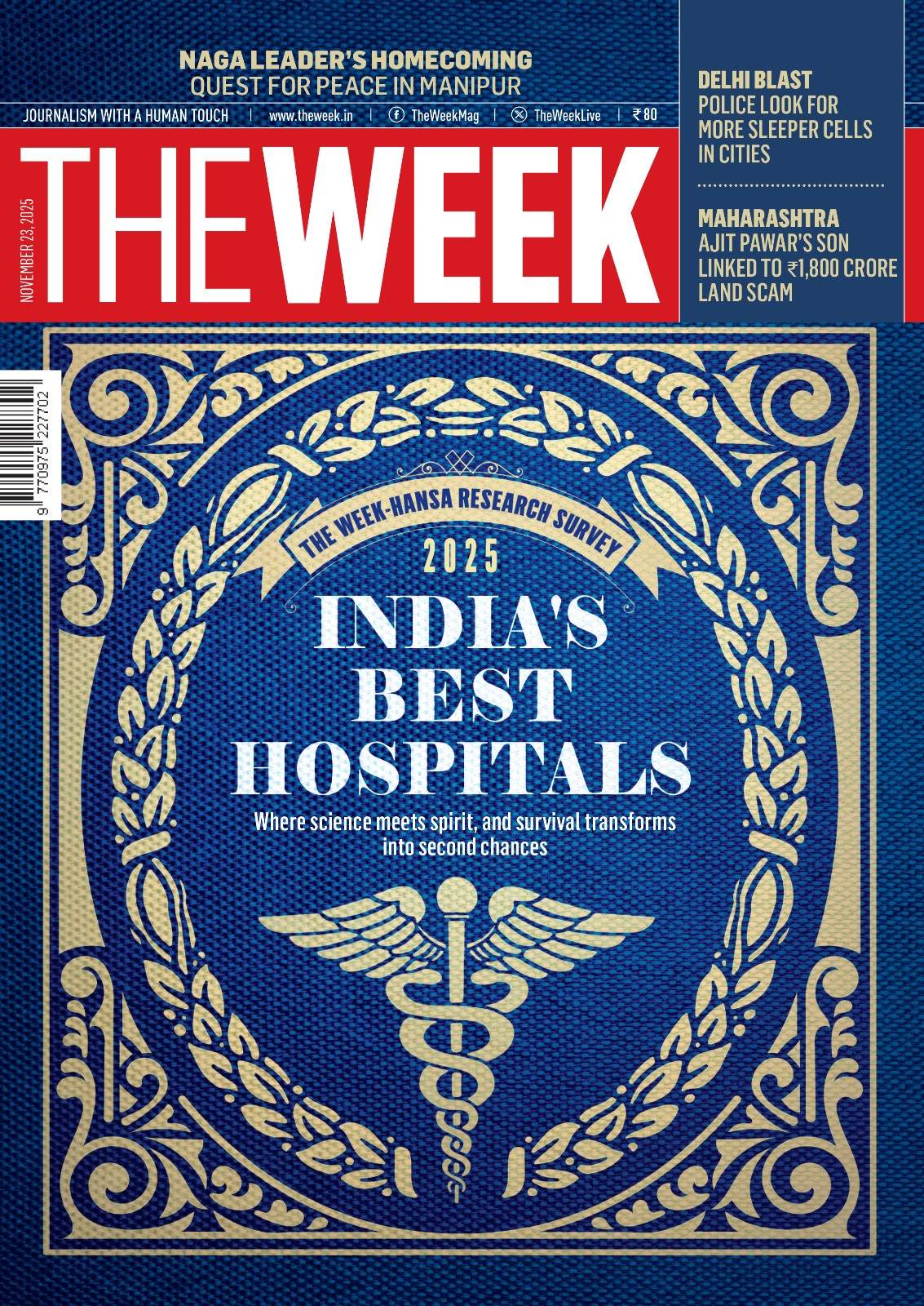 2025 Survey - India’s Best Hospitals - 23rd NOV 2025