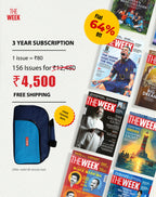 The Week 3-Year Subscription (156 Issues) with Free Travel Bag