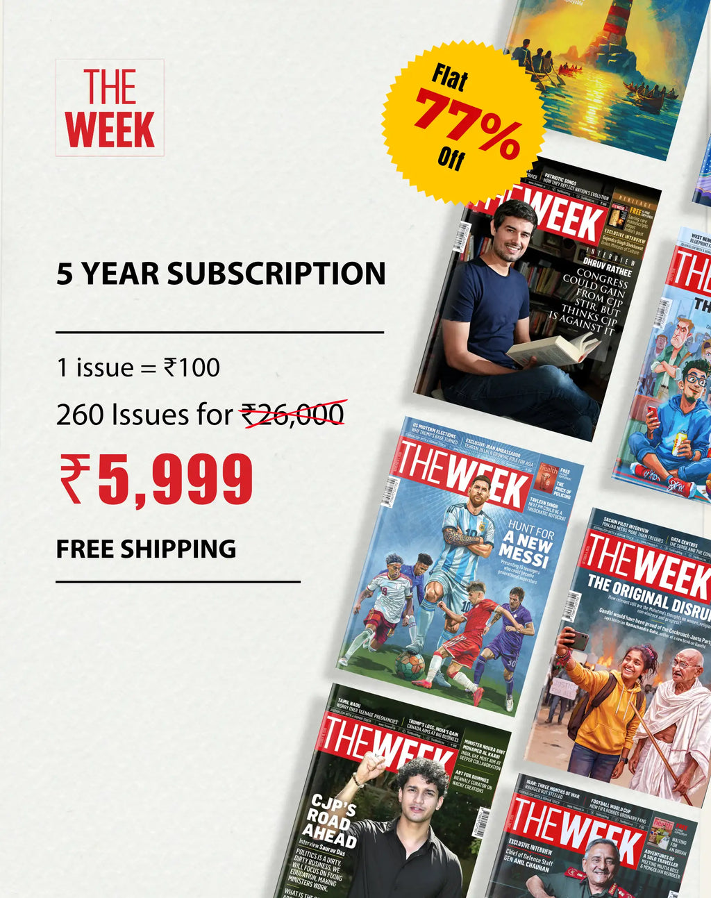 The Week 5-Year Subscription (260 Issues)