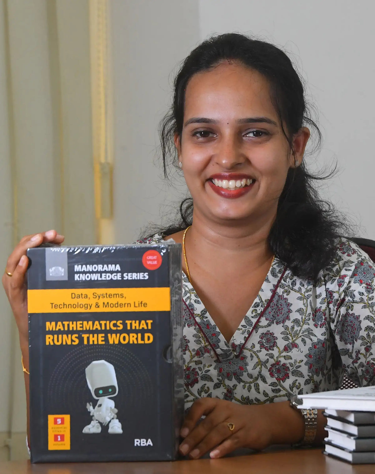 Manorama Knowledge Series Mathematics That Runs the World 5-volume book collection