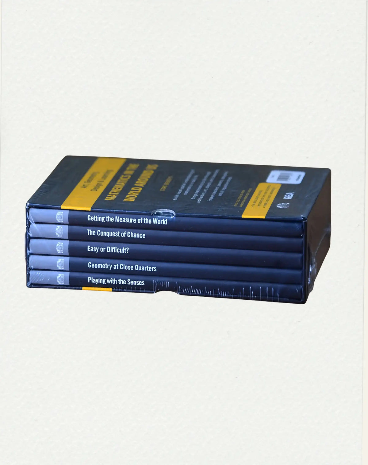 Mathematics in the World Around Us set of 5 books on geometry, probability and measurement