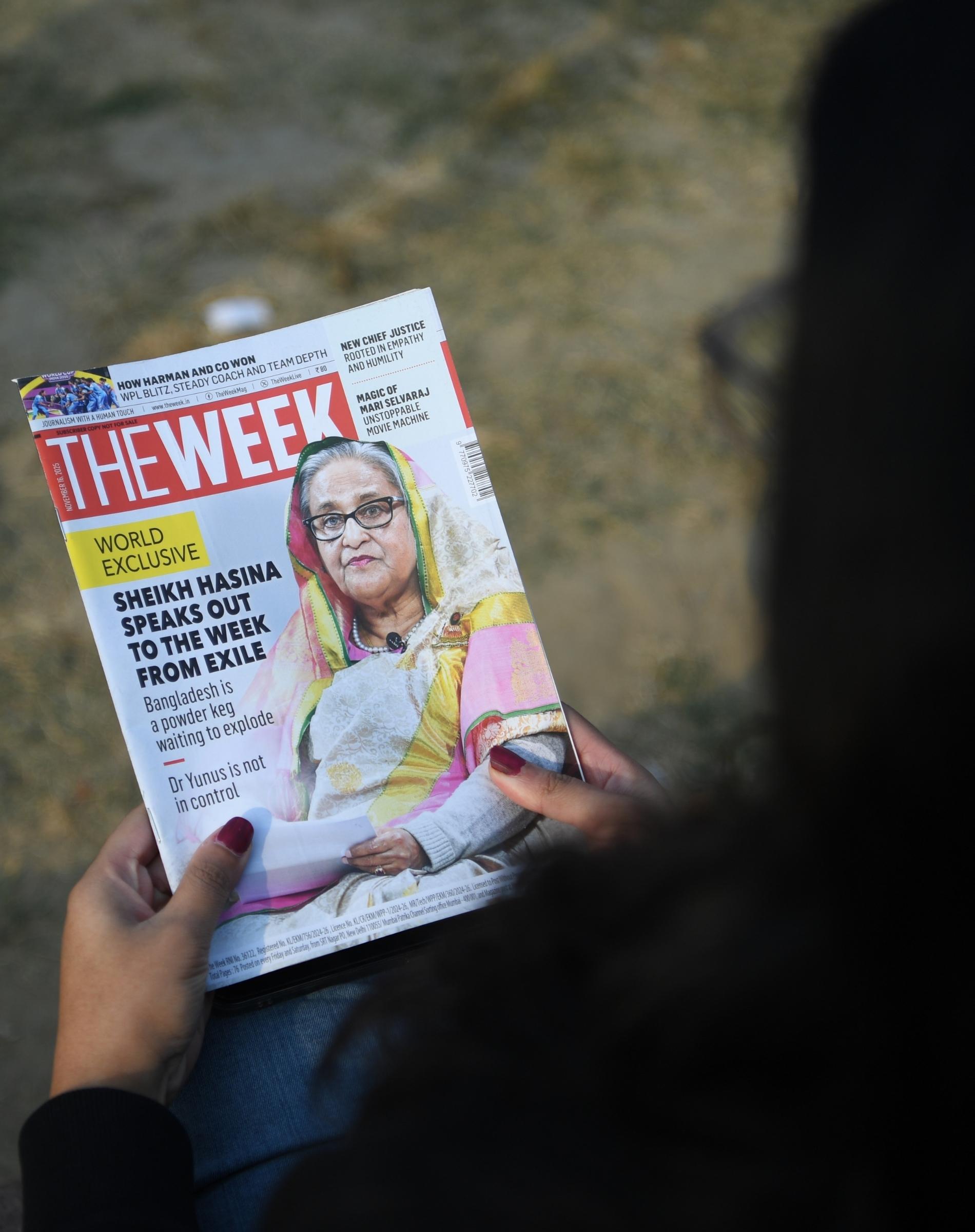 WORLD EXCLUSIVE: SHEIKH HASINA speaks out to THE WEEK from exile - 16th NOV 2025